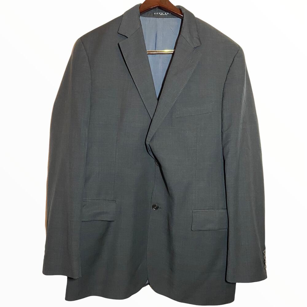 Boss Hugo Boss 2 Piece Suit Super 100s Gray 52R
